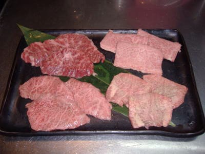 焼肉盛り合わせ(上)